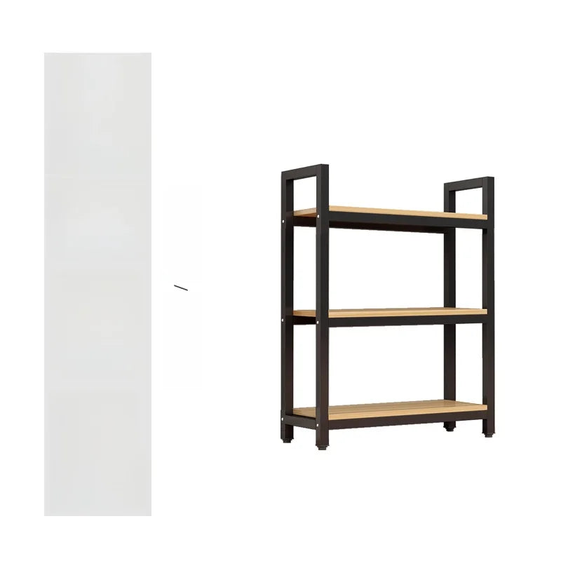 Multi-Layer Storage Ra Display elf Small Ornament Stand Iron Frame Floor-Mounted Balcony Storage Organizer Kitchen Accory