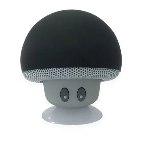 Mini Mushroom Bluetooth Speaker Waterproof Suction Cup Portable Speaker with HD Bass Creative Cartoon Gift for Bathroom Outdoor