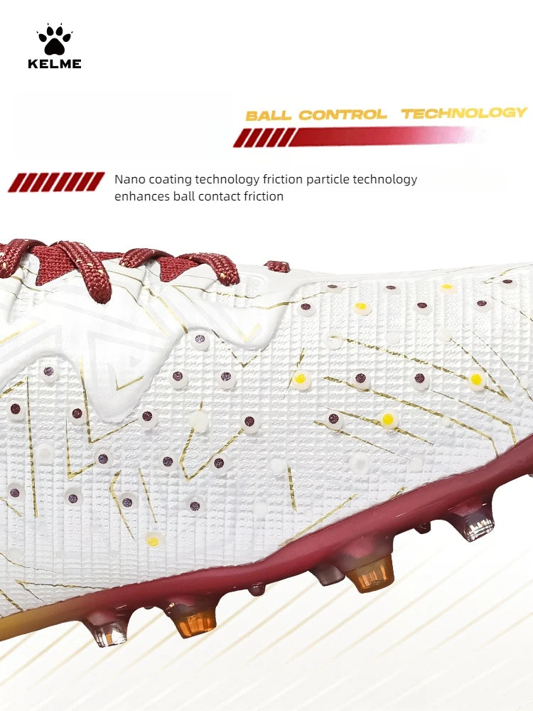 KELME Men’s Soccer Cleats – Professional AG Training Shoes