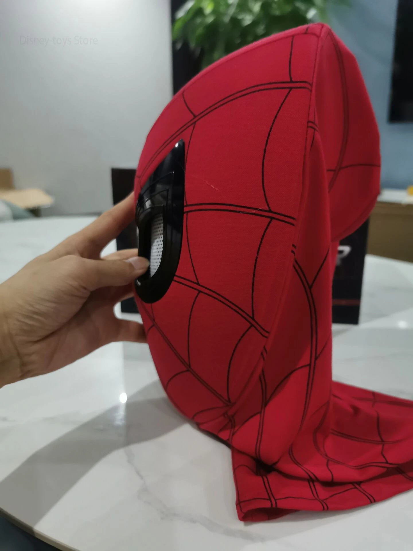 New Spider-man:no Way Home Spider Man Mask Luxury Helmet Rechargeable Remote Eyes Movable Mask Cosplay Decoration Gift Toys