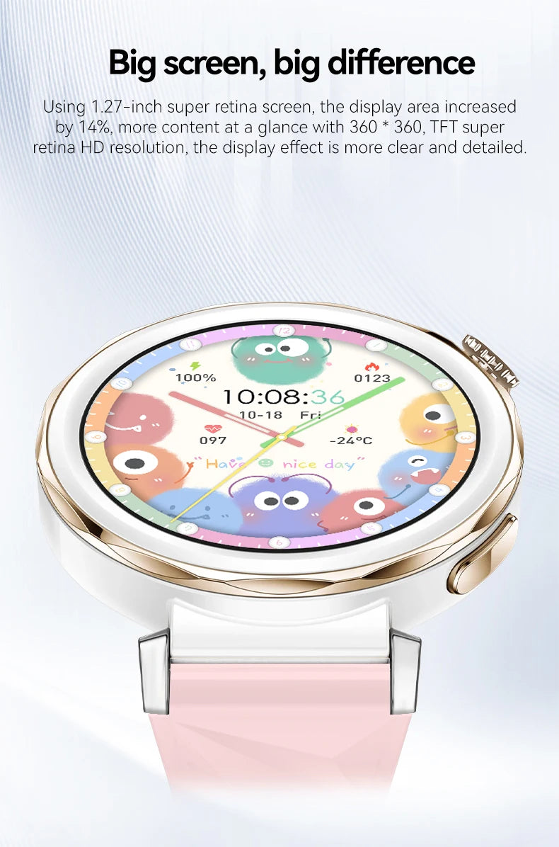 GT5 Mini Smartwatch with GPS NFC & Bluetooth Call