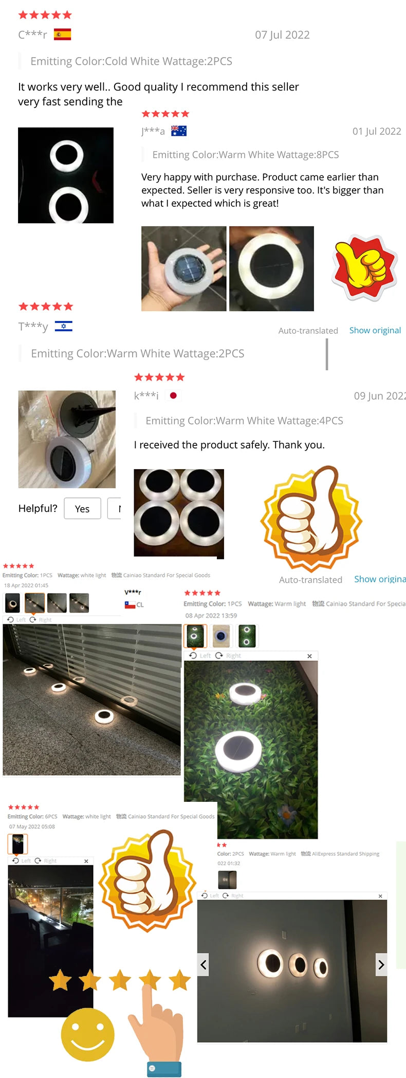 Solar Led Lawn Light Outdoor Courtyard Lamp Waterproof Villa Garden Lawn Decoration Balcony Terrace Layout Home Buried Lamp