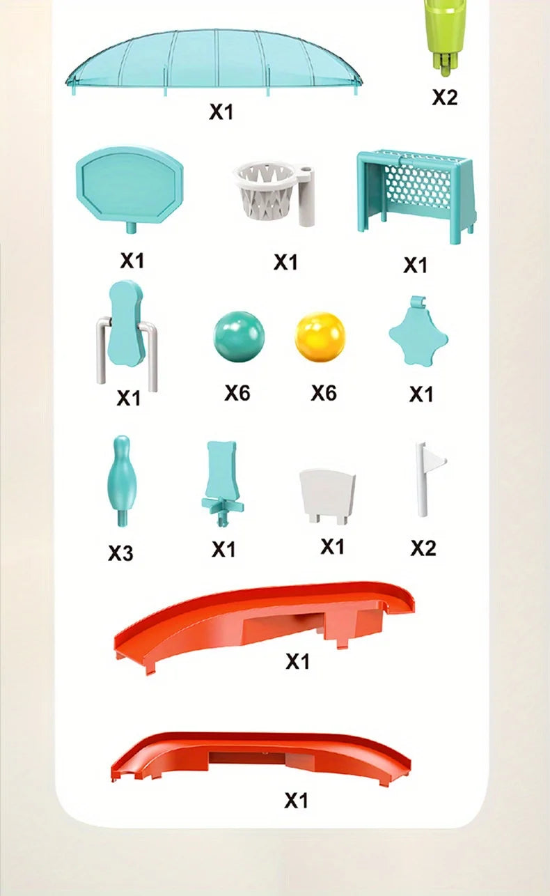 Kids Pinball Table - Two-player game, fun game, improve children's skills