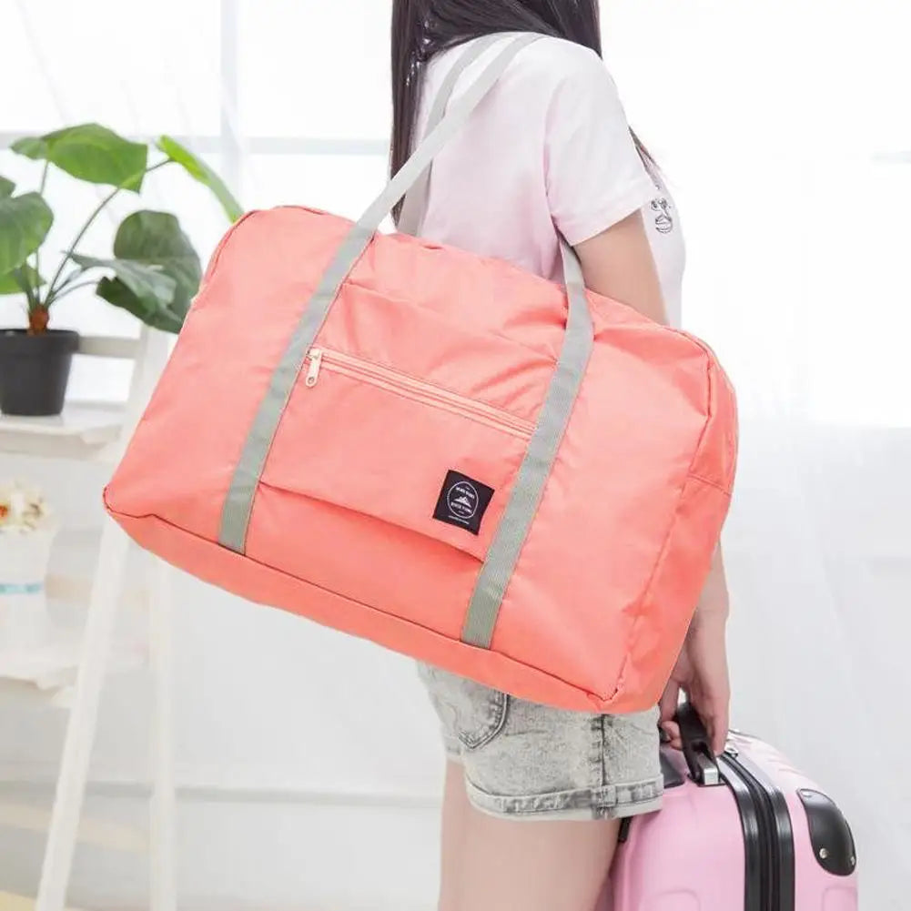Travel Bag Folding Travel Storage Bag Travel Storage Bags Boarding Luggage Clothes Handbags Picnic Move House Large Handbag