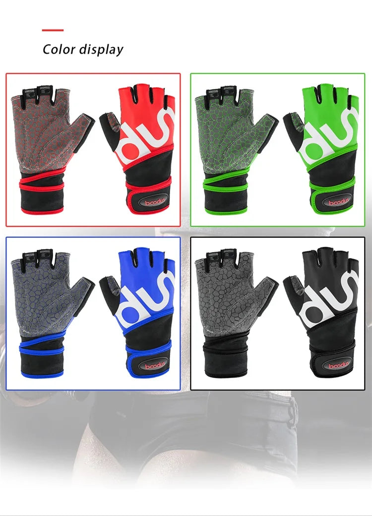 Half Finger Gym Gloves for Weight Training