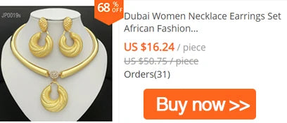 Luxury 18K Gold Plated Jewelry Set Italy Dubai Necklace Earrings Bracelet Ring For Women Mother's Day Gift ﻿