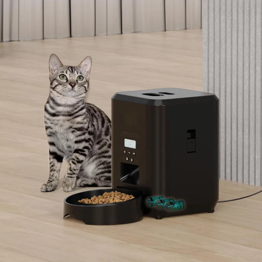 Automatic Pet Feeder Timed Cat Dog Food Dispenser