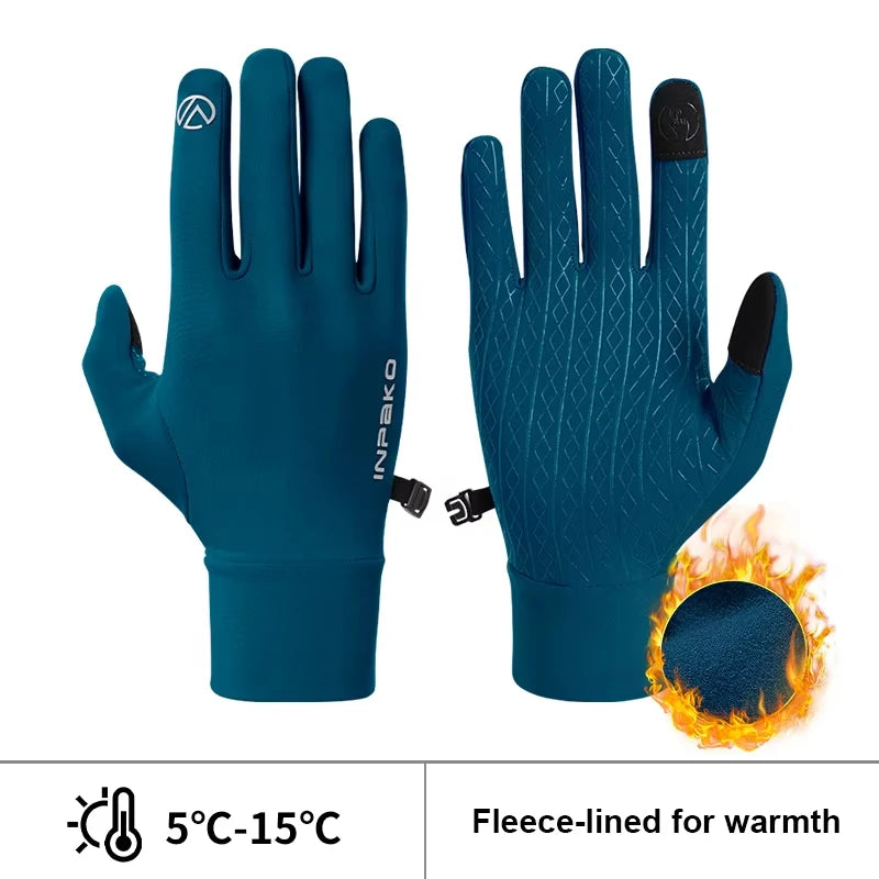 Winter Cycling Gloves Touchscreen Windproof
