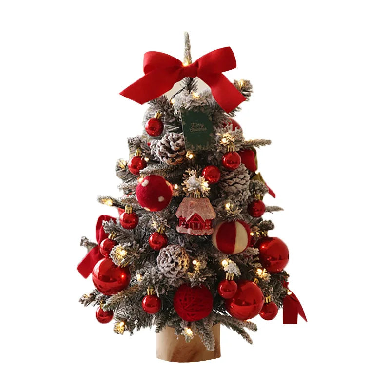 Popular Christmas Decorations DIY Small Christmas Tree 45/60CM Desktop Christmas Tree Ornament Window Decoration