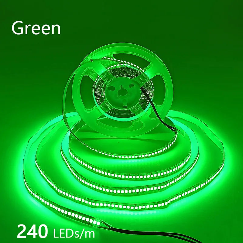 2835 5M 300 600 1200LEDs LED Strip DC12V 24V 120LEDs/m Home Waterproof IP65 Lamp Strip  Flexible And Cuttable Soft Lamp Bar