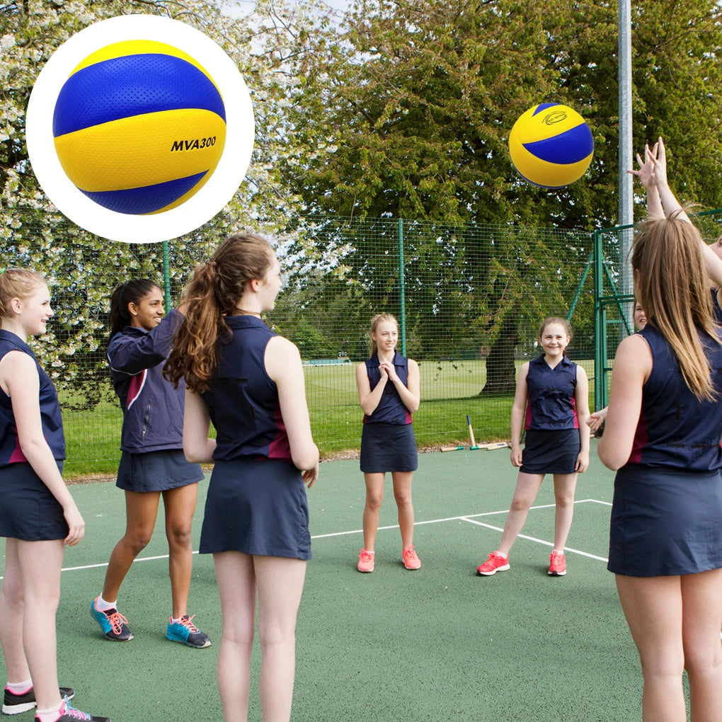 PU Leather Volleyball – Size 5 Indoor & Outdoor Sports Ball