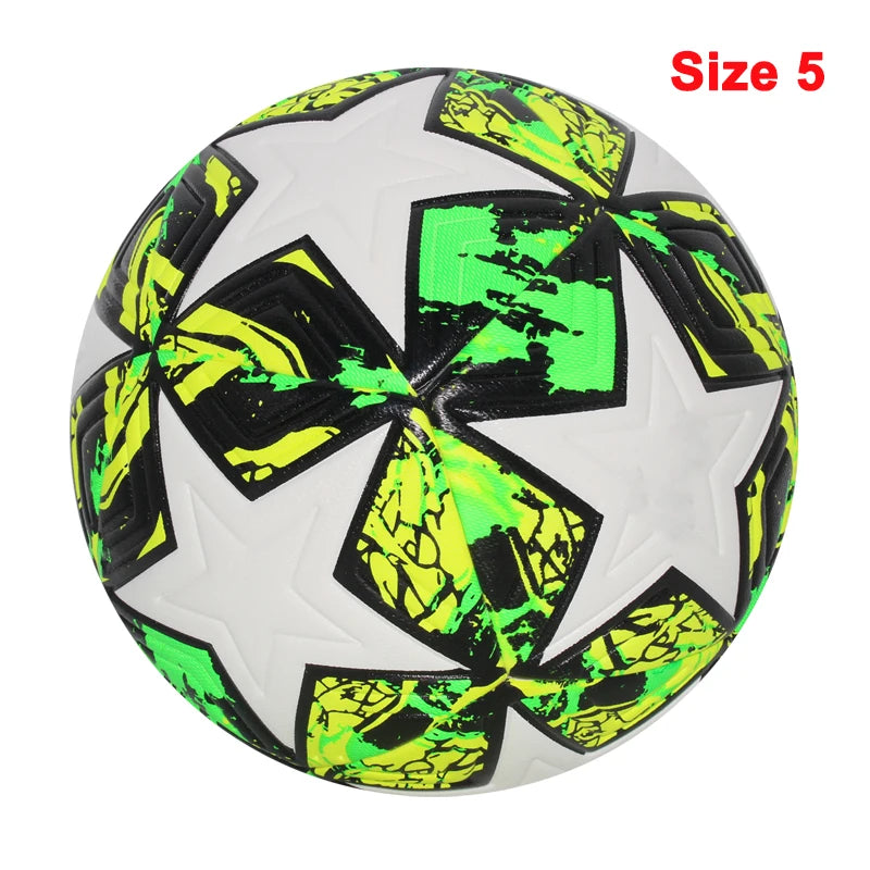 Premium Soccer Ball Size 4 & 5 – PU Seamless Outdoor Football