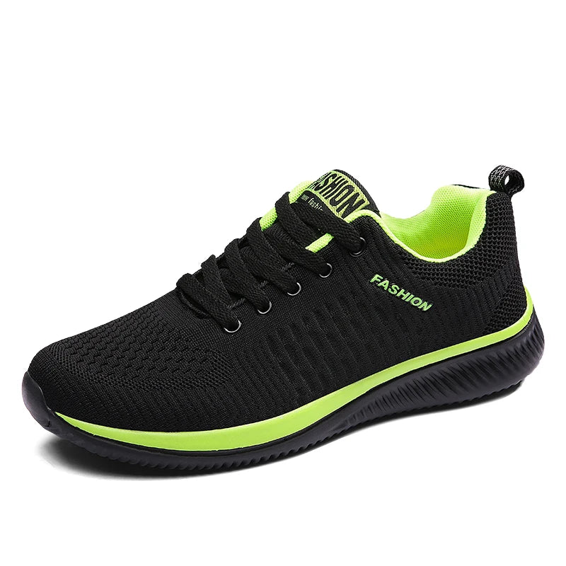Men’s Lightweight Running Sneakers – Breathable Mesh Casual Shoes