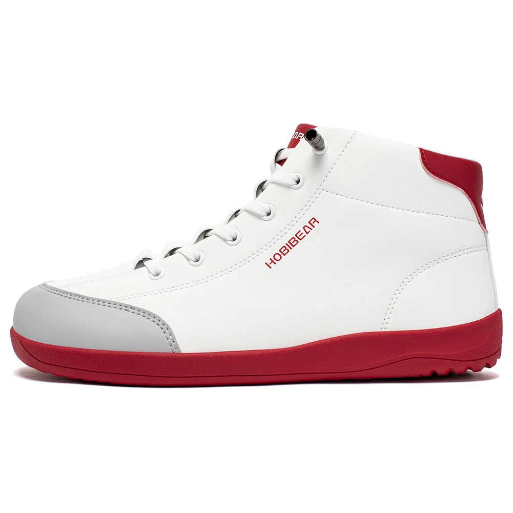 HOBIBEAR Mid-Top Barefoot Shoes – Wide Toe Non-Slip Casual Outdoor Sneakers