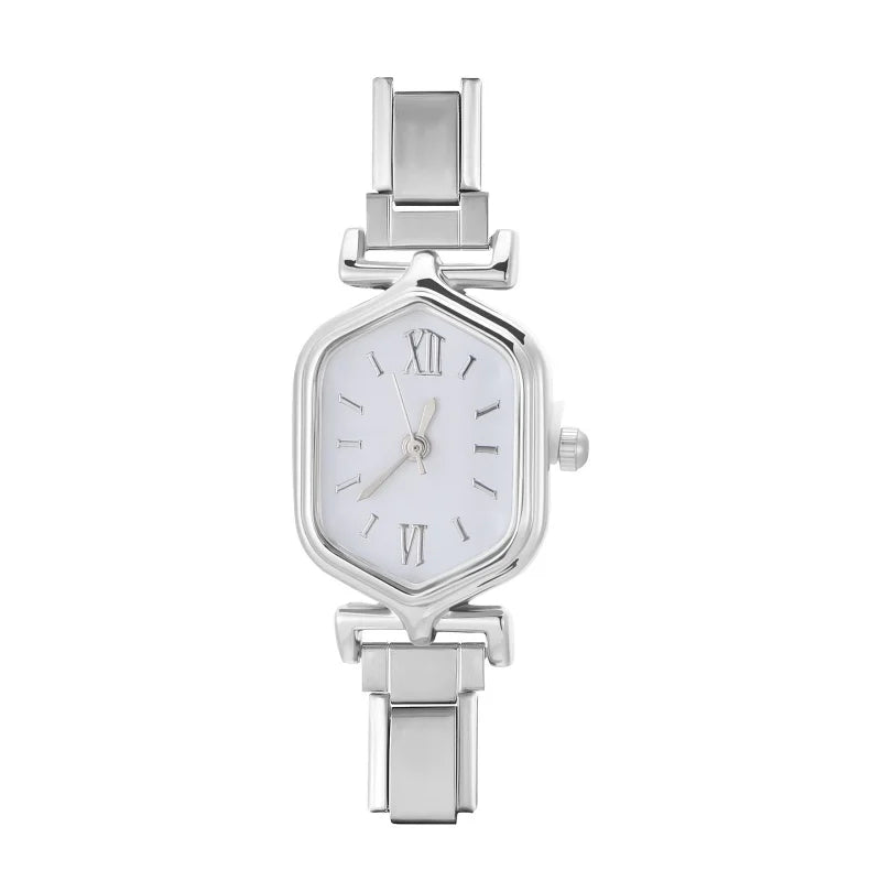 2025 Fashion Women's Men's Stainless Steel Oval Heart Square High Quality Watch Bracelet For Friend Birthday DIY Bracelet Gift