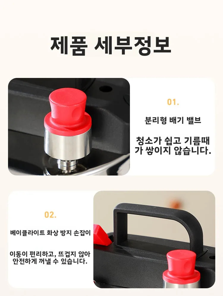 304 Stainless Steel Pressure Cooker, Includes Wooden Stand, Compatible with Gas Stoves, Suitable for Cooking Rice and Boiling Meat.