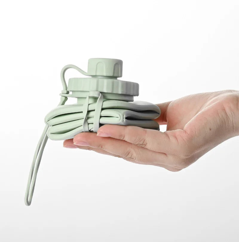 Collapsible Silicone Water Bottle 600ml