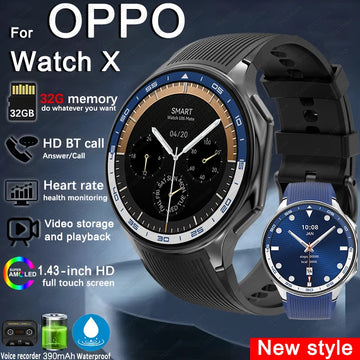 Watch X AMOLED Smart Watch with 32GB & Bluetooth Call