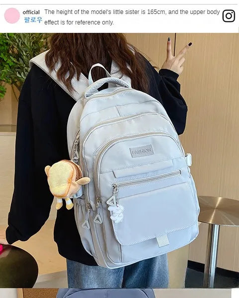 Large Waterproof School Backpack for Teens