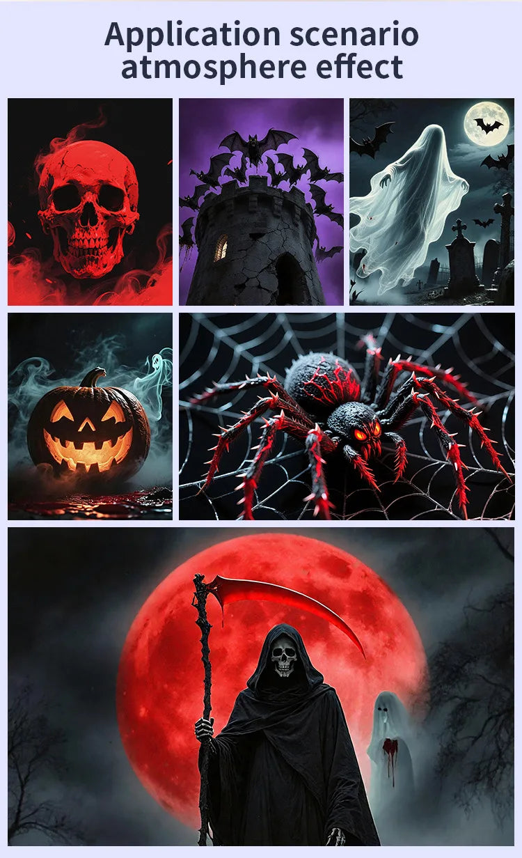 2025 Christmas Day LED Night Light USB Flexible Projector Light Holidays Party led Atmosphere Lights Starry Moon Ambient Lamp