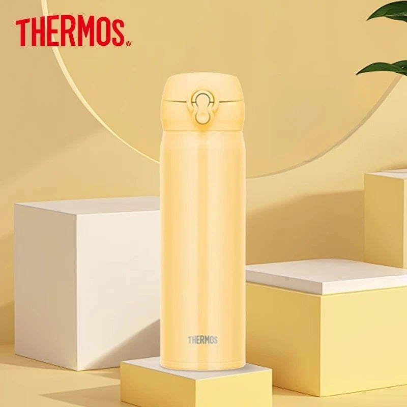 THERMOS Stainless Steel Vacuum Bottle – 350/500ml Hot & Cold