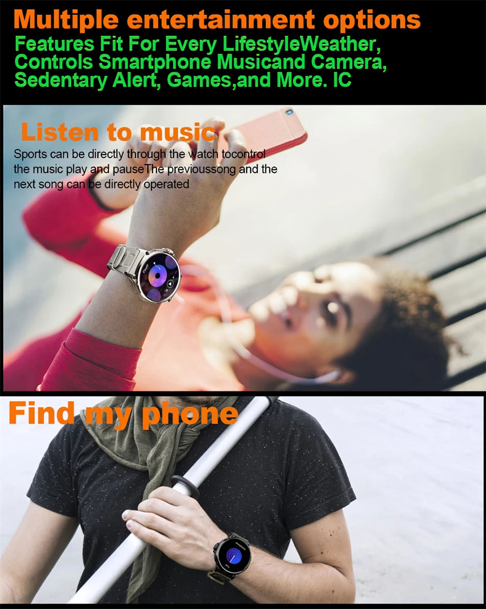 GPS AMOLED Smart Watch with Bluetooth Call
