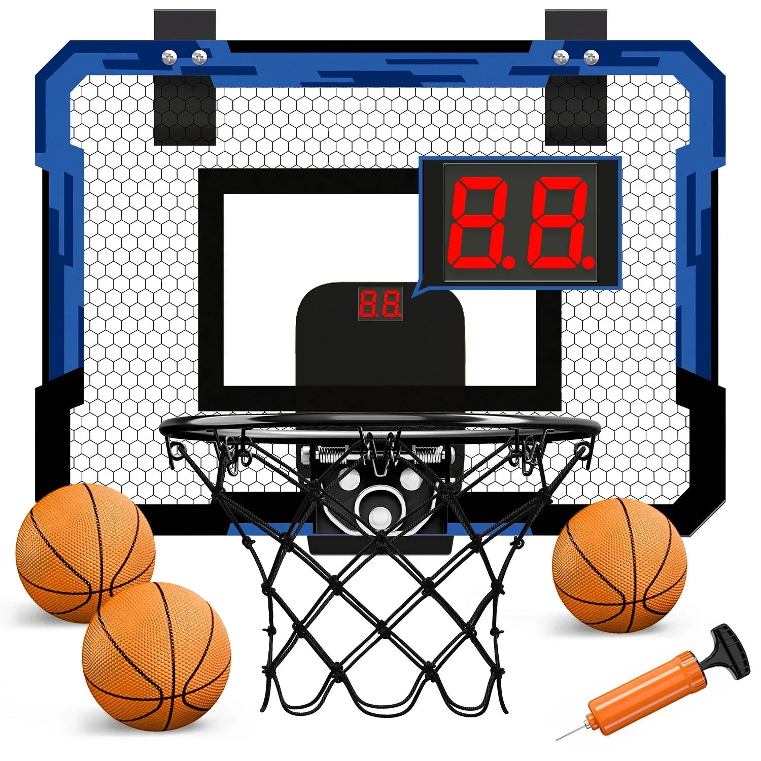 Ring Basketball Hoop Wall-mounted Indoor Training Home Kids Basketball Toy Mini Basketball Hoop Set For Kids Outdoor Games