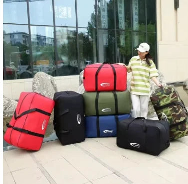 Camouflage Luggage Moving House Big Bag Thick Waterproof Oxford Cloth Moving Artifact Large Storage Men's Travel Bags Duffle Bag