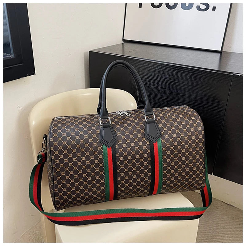 Women's Bag Travel Duffle Totes Gym Sports Fitness Luxury Business Large Capacity Casual Luggage Handbag Outdoor Weekend Bag