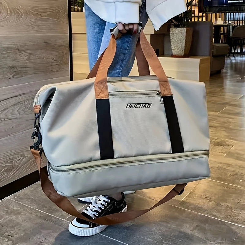 Large Capacity Luggage Bag, A Good Helper for Travel and Boarding Storage, Fashionable and Practical At The Same Time