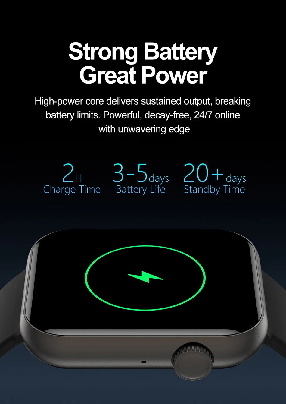 Bluetooth Call Smartwatch with Heart Rate