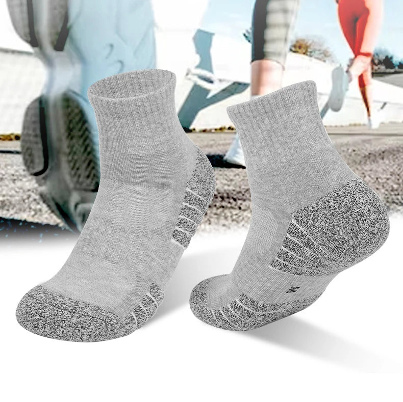 6-Pack Thick Cushioned Hiking & Running Socks