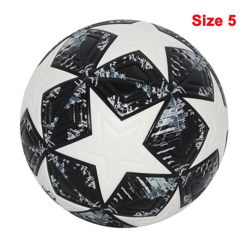 Premium Soccer Ball Size 4 & 5 – PU Seamless Outdoor Football