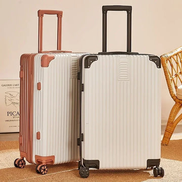 Aluminum Alloy Carry-On Luggage with Cup Holder Spinner Case