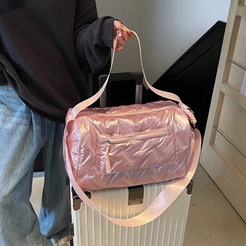 Women’s Large Travel Tote with Wet Dry Compartment