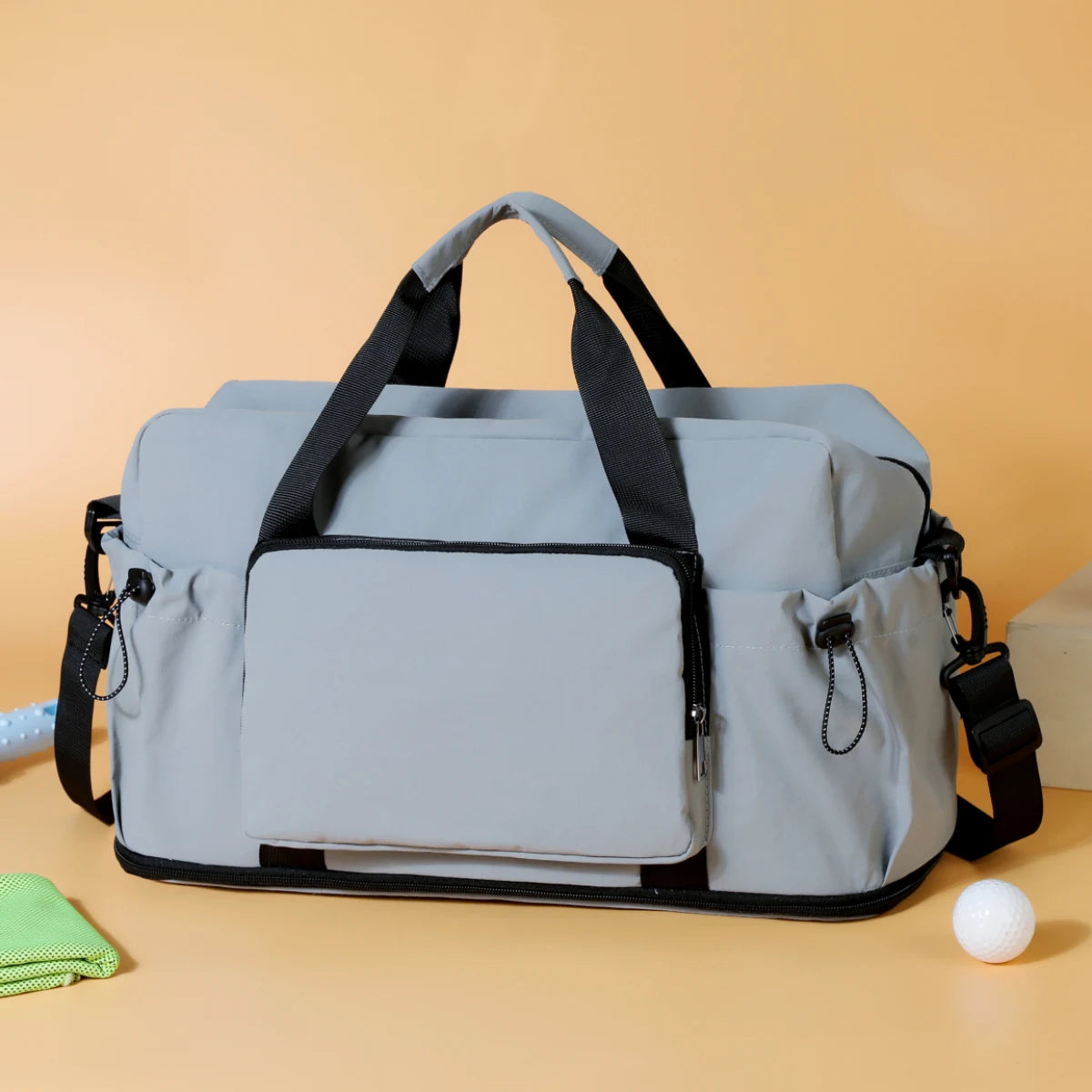 Large Travel Duffle Bag with Trolley Sleeve