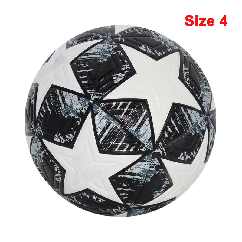 Premium Soccer Ball Size 4 & 5 – PU Seamless Outdoor Football