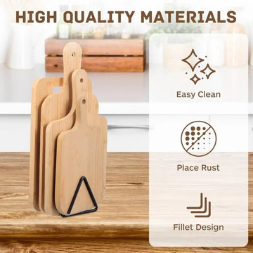 1PCS Rack Shelf Stand Multi-Functional Iron Kitchen Rack Space-Saving Rustproof Cutting Board Practical Organizer for Home Tools