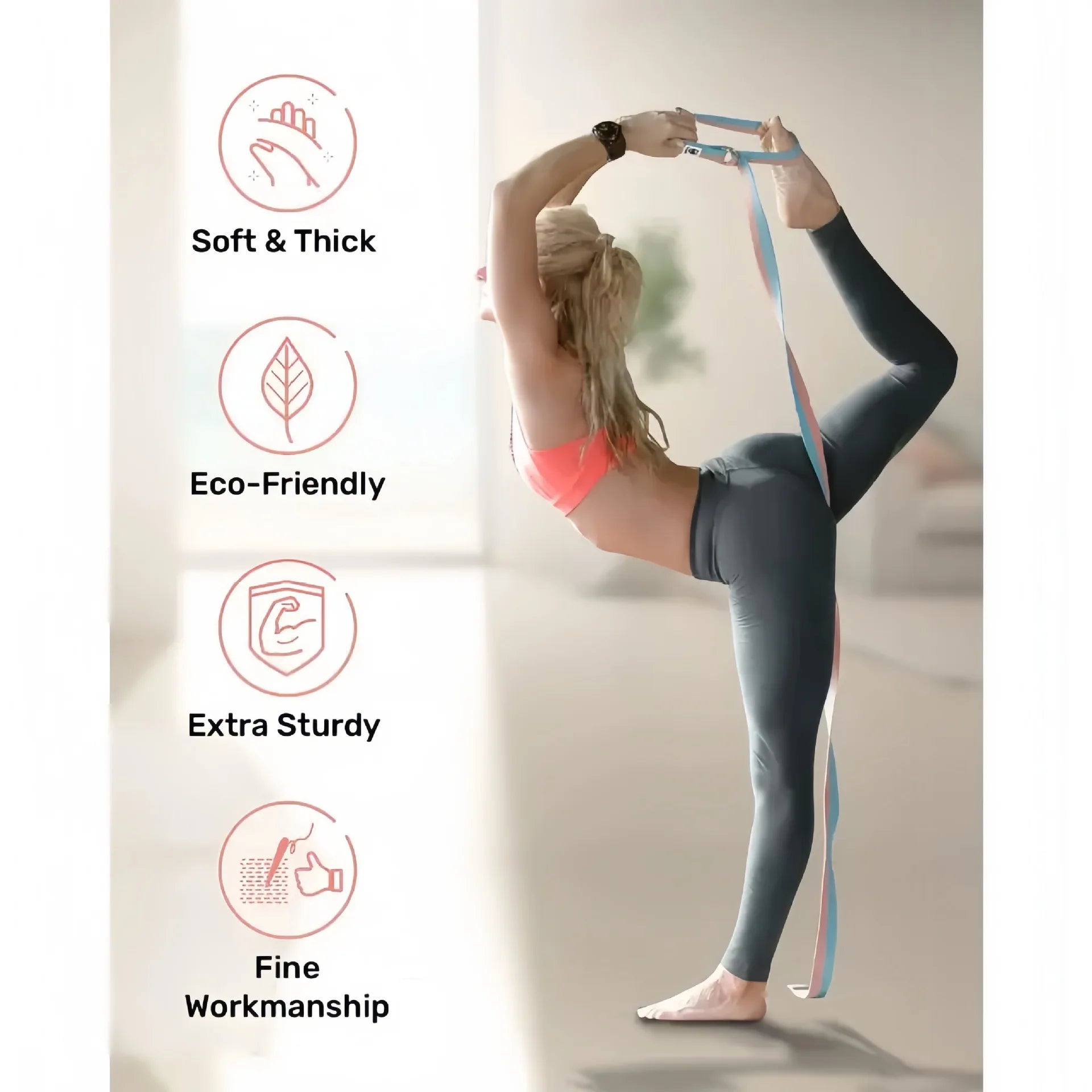 13-Piece Pilates Equipment Set for Home Workouts