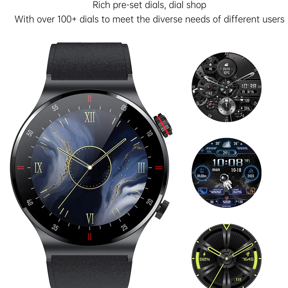 QW33 AMOLED Smart Watch with NFC & Call