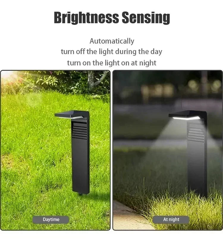 Outdoor Solar Garden Light Waterproof LED Light Grass Villa Decoration Aisle Landscape Lamp Post Garden Aisle Solar Lawn Light