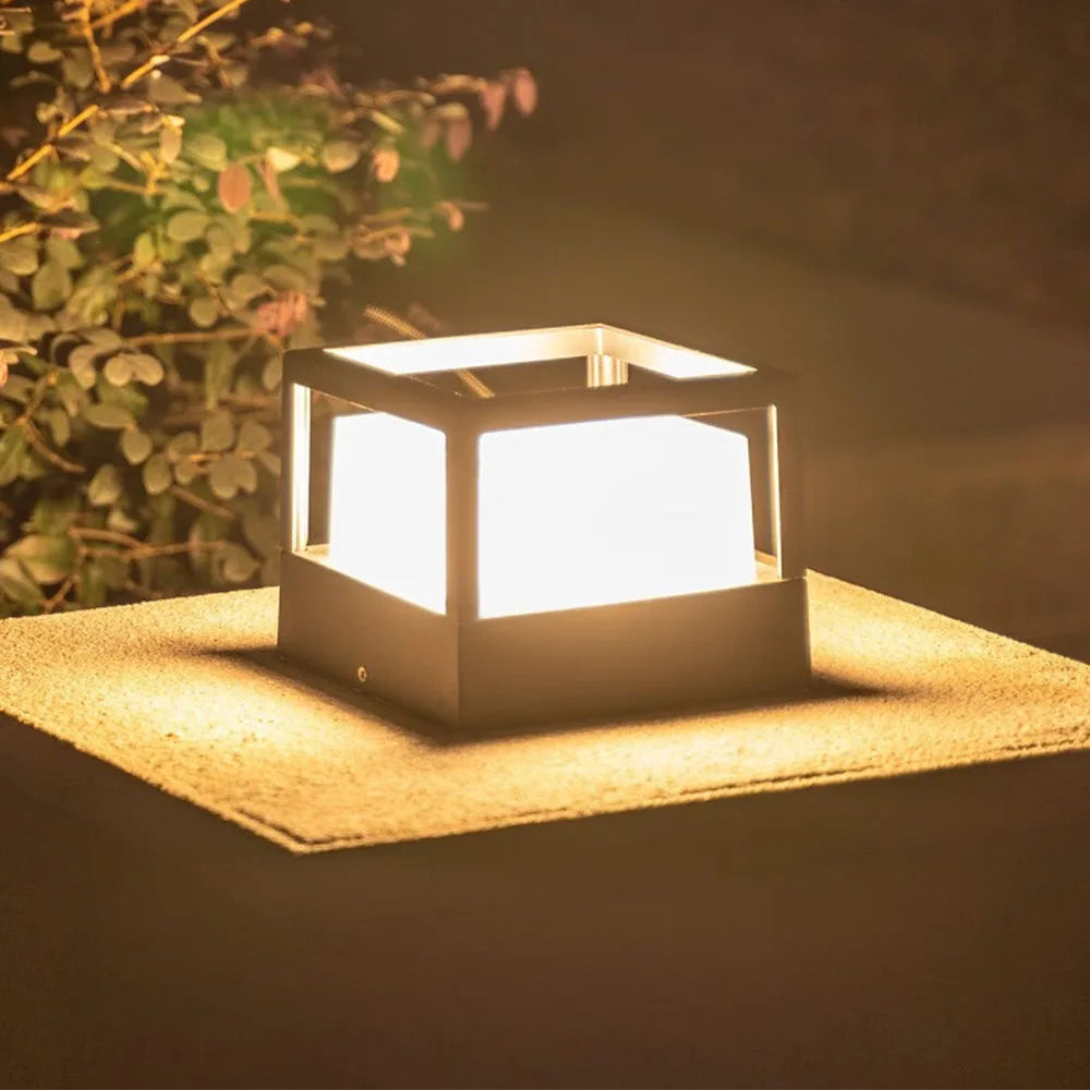 Outdoor 6W 12W  LED Lawn Lamp New Style Waterproof IP66  Garden Path Square Landscape Lawn Lights 110V 220V Warm White Lighting