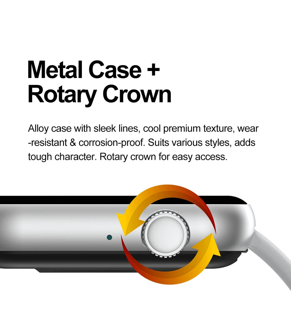 Bluetooth Call Smartwatch with Heart Rate