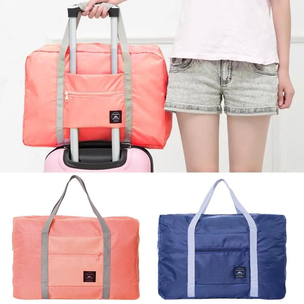 Travel Bag Folding Travel Storage Bag Travel Storage Bags Boarding Luggage Clothes Handbags Picnic Move House Large Handbag