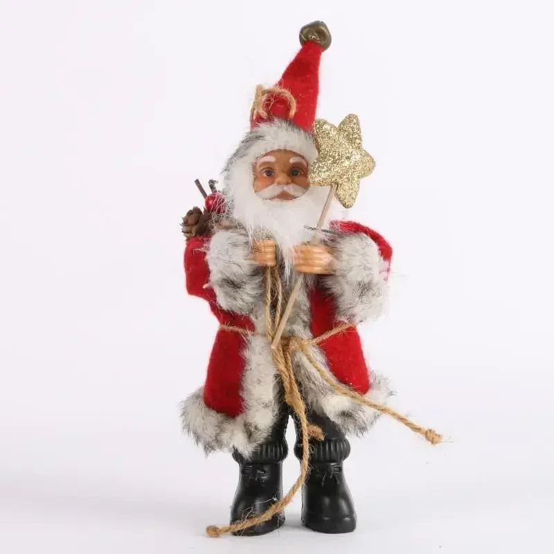 Christmas Santa Claus Doll Toy Tree Hanging Ornaments Decoration Exquisite for Home Xmas