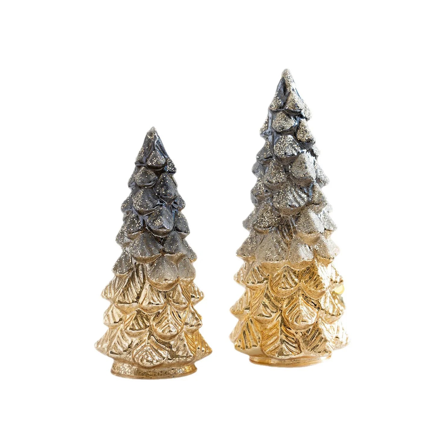 Portable Christmas Tree Night Light | 100% Cordless for Bedroom Desk | Battery Not Included | Romantic Xmas Decor Gift