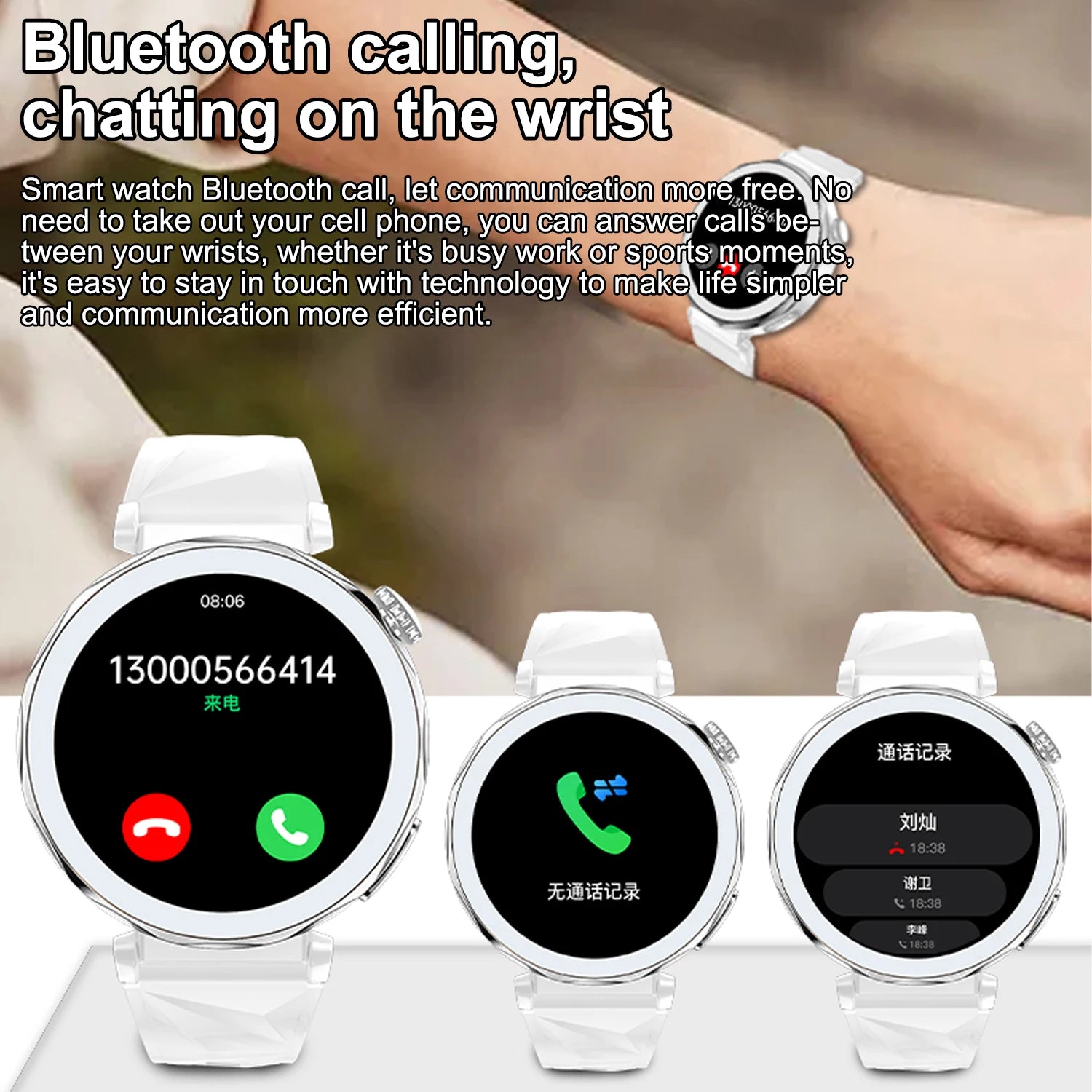 GT5 Mini Smartwatch with GPS NFC & Bluetooth Call