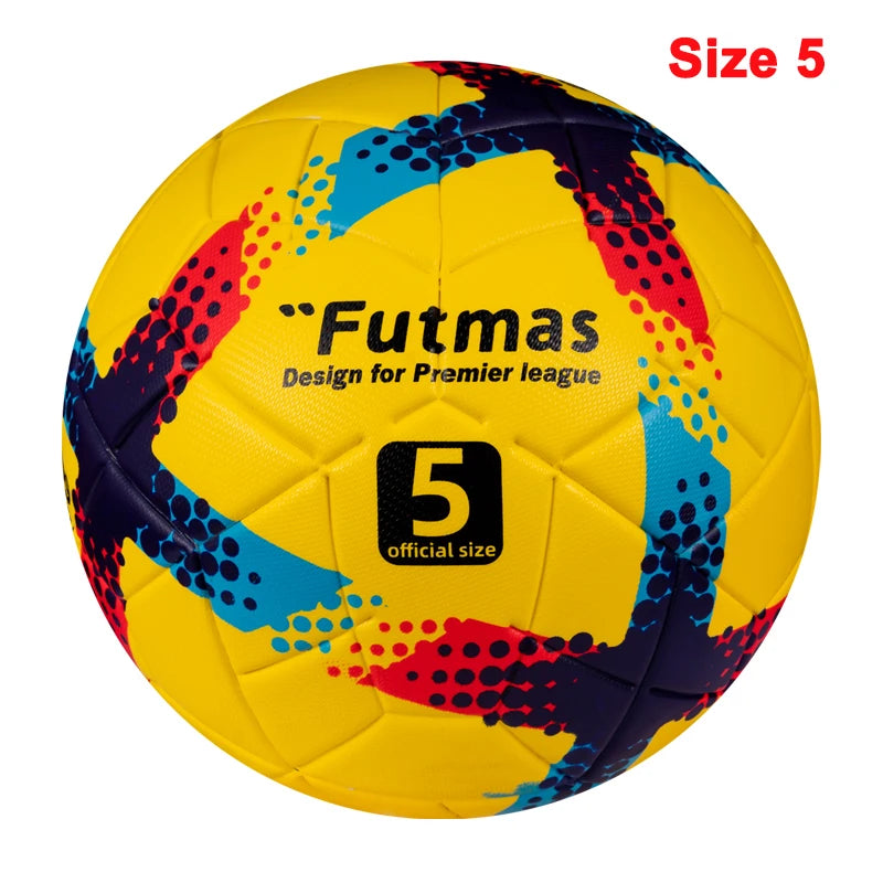 Premium Soccer Ball Size 4 & 5 – PU Seamless Outdoor Football