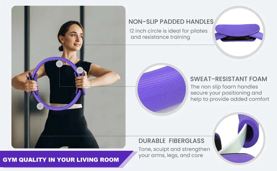 13-Piece Pilates Equipment Set for Home Workouts