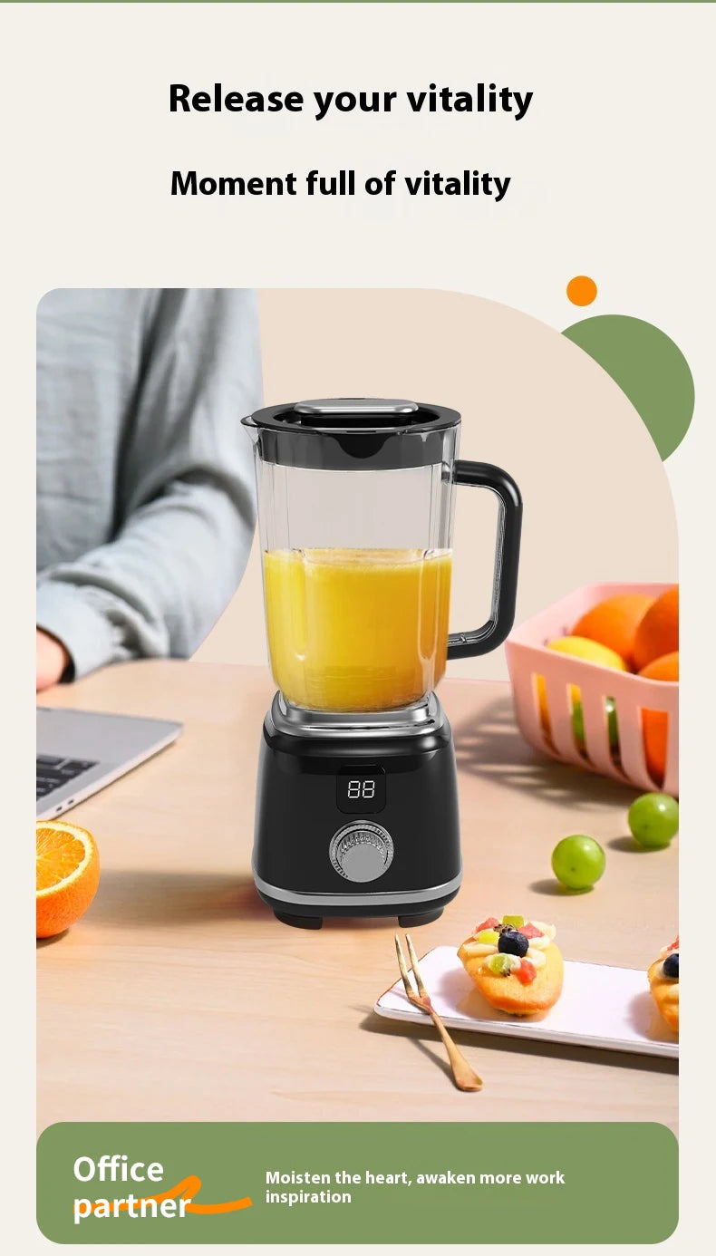 Portable Rechargeable Juicer Blender USB 2 in 1 Fruit Juice Extractor Quiet Operation for Travel Outdoor Baby Food Smoothie
